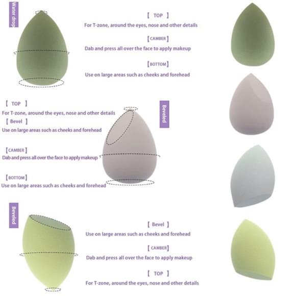 23 pcs🌹 Makeup Brushes Set with Beauty Blender, Foundation Brush Eyeshadow ... - Picture 5 of 7